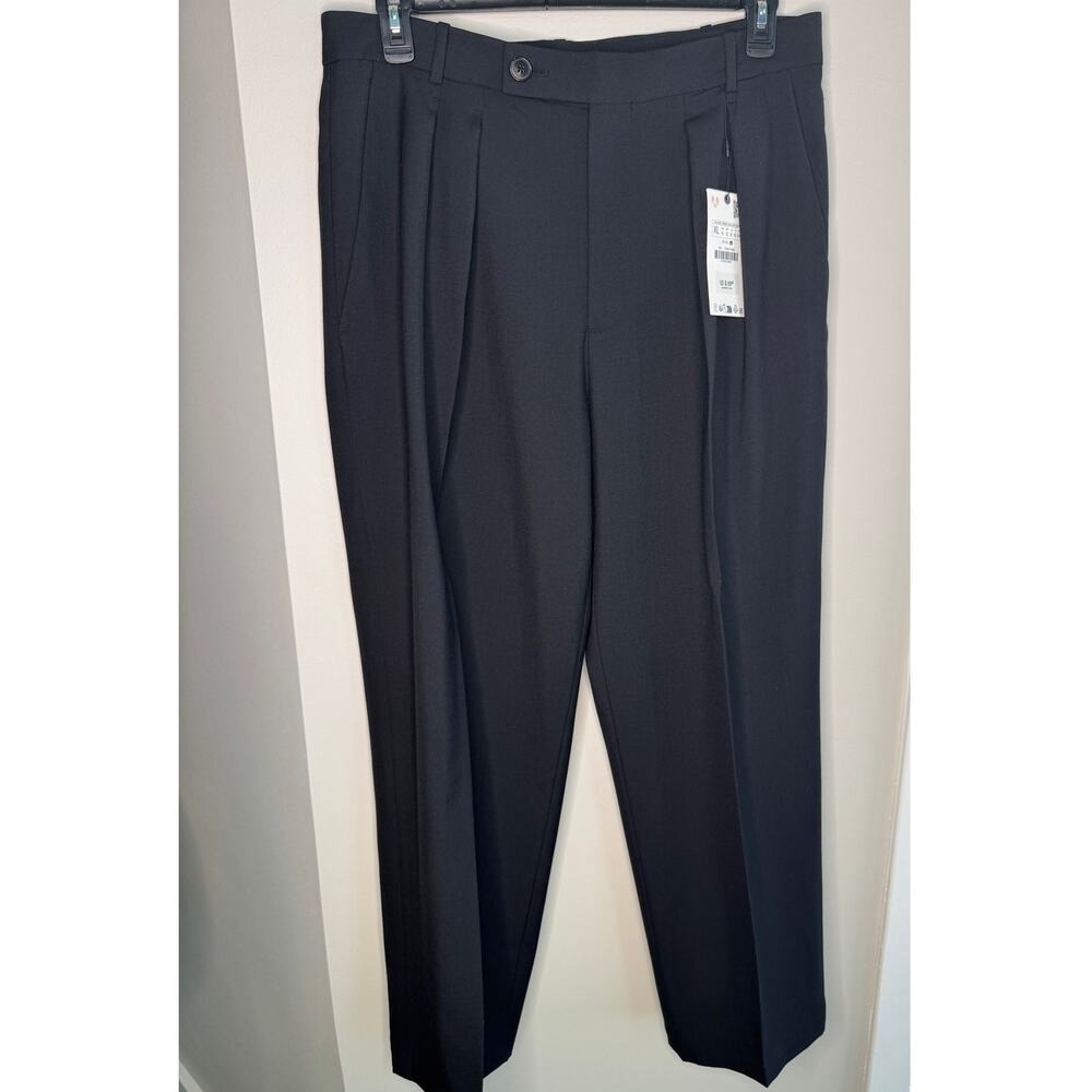 Zara Pleated Trouser Pant - Picture 6 of 7